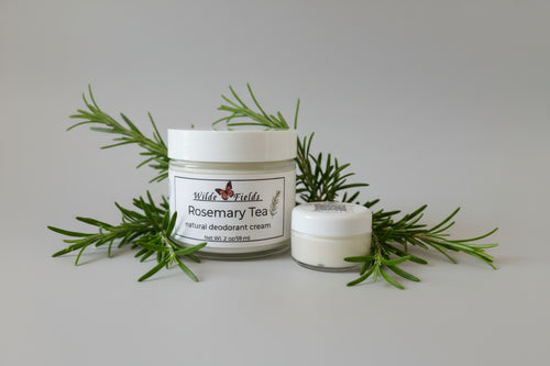 Natural Magnesium Deodorant Cream – Rosemary Tea