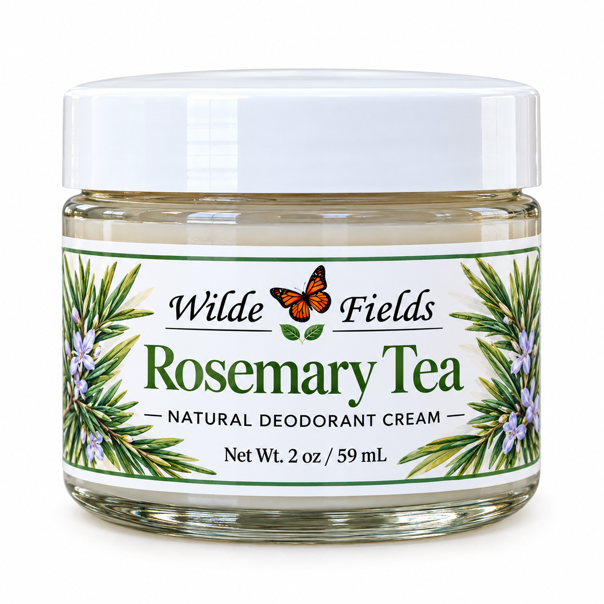 Rosemary Tea – Natural Magnesium Deodorant Cream