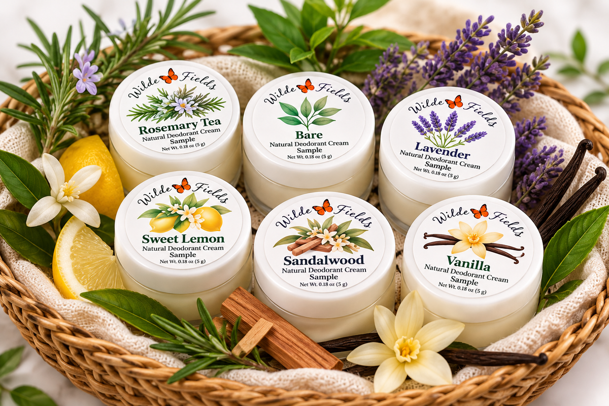 Sample Pack- Magnesium Deodorant Cream