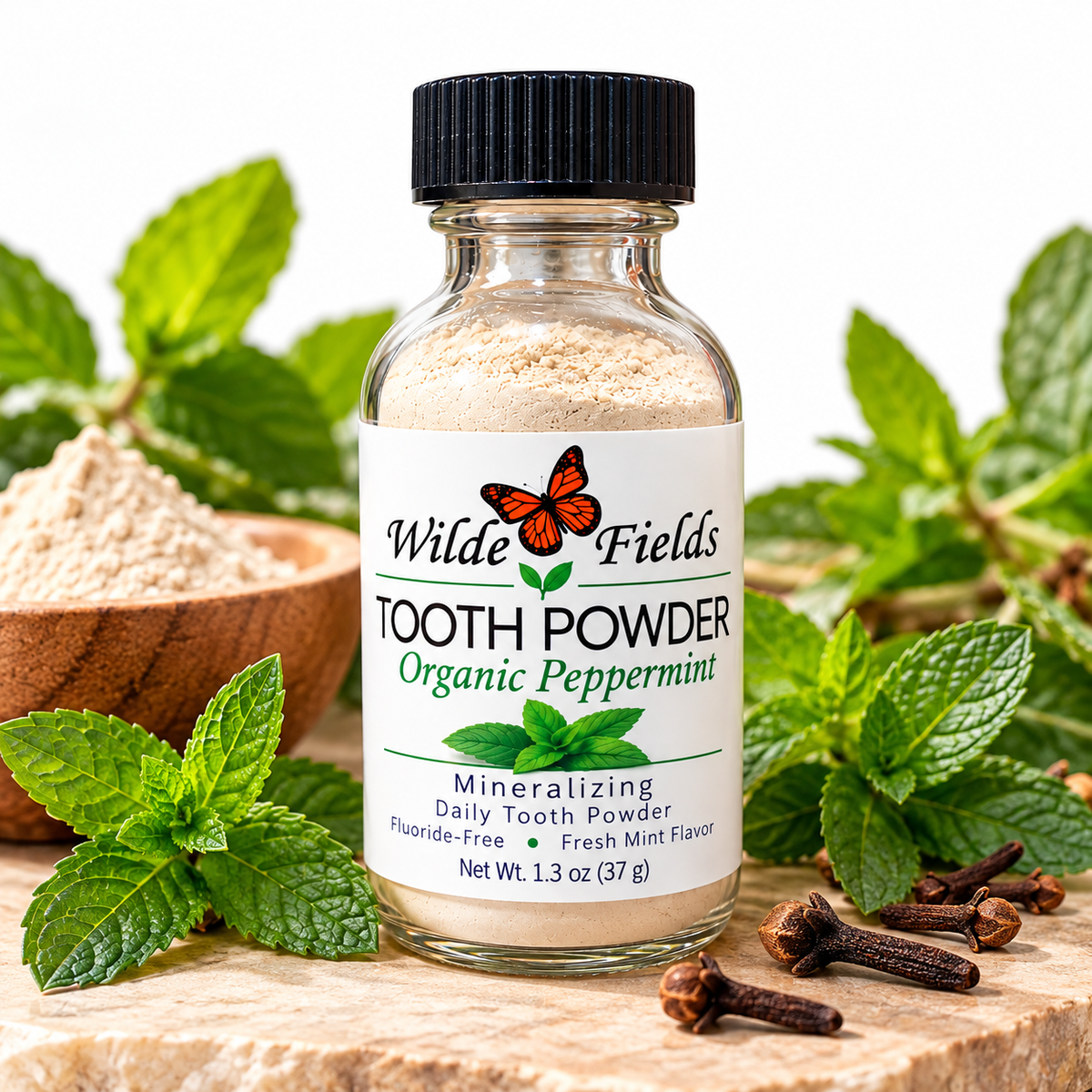 Peppermint Tooth Powder
