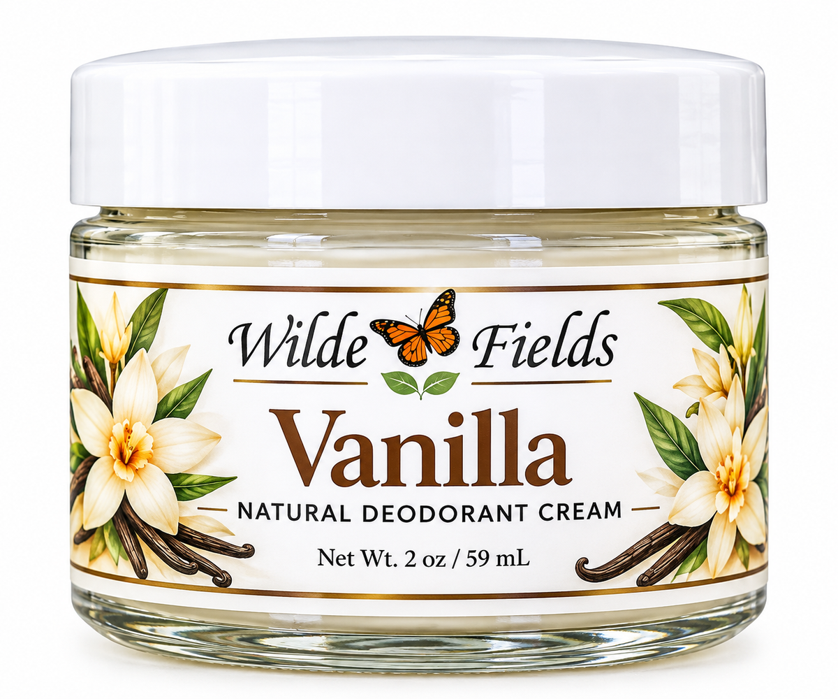 Vanilla - Natural Magnesium Deodorant Cream